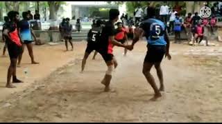 MRCET vs MLRIT (1st half) Kabaddi match.... tug of war