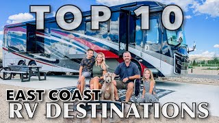 Top 10 RV Destinations on the East Coast