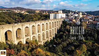 🇮🇹 4K drone video of Ariccia, Lazio, Italy.