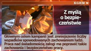 2012 12 18 Świadomość bezpiecznych zachowań w Hucie Miedzi Głogów