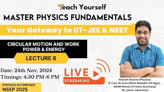 Circular Motion & WPE - Lecture 6