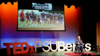 Improvise, Adapt & Overcome. Challenges are Stepping Stones Not Crutches | Chris Kaag | TEDxPSUBerks