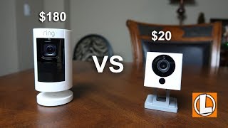 Ring Stick Up Cam Wired 2018 vs Wyze Cam 2 - Comparing Features, Video and Audio Quality
