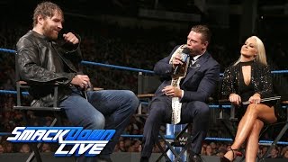"Miz TV" with special guest Dean Ambrose: SmackDown LIVE, Dec. 6, 2016