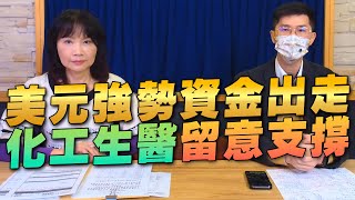 '22.04.20【財經起床號】翁偉捷談「美元強勢資金出走 化工生醫留意支撐」