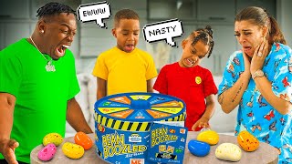 THE PRINCE FAMILY BEAN BOOZLED CHALLENGE, THEY INSTANTLY REGRET IT | The Prince Family Clubhouse