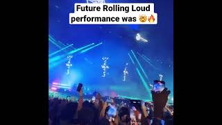 Future, Travis Scott, Boston Richey music video song concert performance rolling loud festival