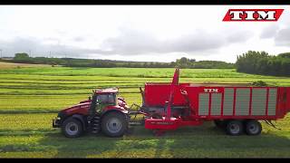 Tim GSV S Forage wagon / trailer with exact cutter | Thyregod