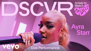 Ayra Starr - Rush (Live) | Vevo DSCVR Artists to Watch 2023