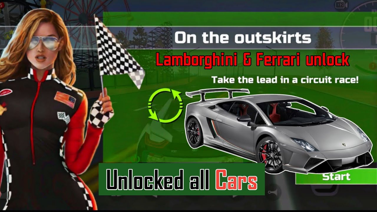 Outskirts Mission Hardcore Challenge Complete Unlock All Car In Car