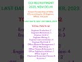 Cement Corporation of India, CCI,recruiting for 32 Engineer, Officer, CA posts