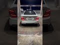 Stock exhaust warm start W204 C63 AMG