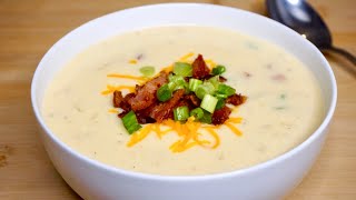 SOPITA CREMOSA DE PAPA, siempre me piden la receta. 😋Receta muy económica!