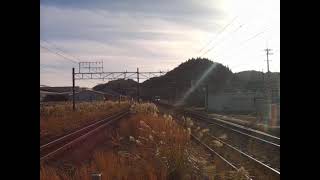 熱海行き到着　富士川駅にて