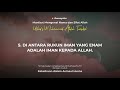 manfaat mengenal nama dan sifat allah rumaysho tv