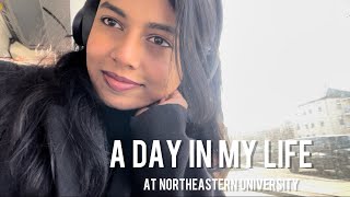 A Day in My Life as a Student at Northeastern University | MS in US