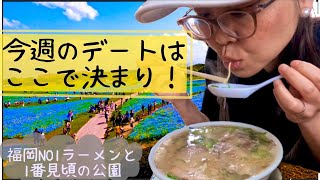 【#デート 】福岡 ドライブデートするならこのプランはどぉ？ラーメン屋からの海の中道海浜公園！まじで癒される