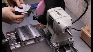 Making a drill bit grinding machine - Part 1