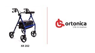 Ходунки-ролляторы Ortonica XR202 для людей с нарушением опорно-двигательного аппарата. Прогулочные