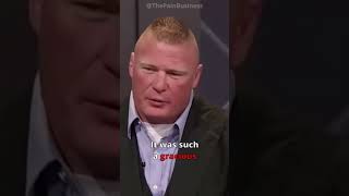 Brock Lesnar On Meeting Muhammad Ali🐐