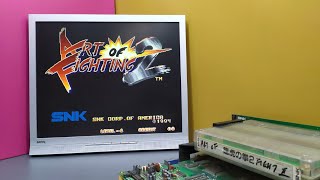 ART OF FIGHTING 2 by SNK, NEO-GEO Cartridge, MVS, Arcade Pcb, 1994