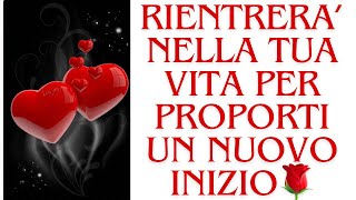 🔮Troverà il CORAGGIO di RIPRESENTARSI❤️ Ti proporrà un NUOVO INIZIO❗️