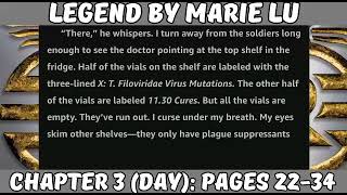 Legend by Marie Lu (Chapter 3 DAY)