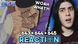 FUJITORA'S POWER! - One Piece | Episodes 643 - 645 Reaction