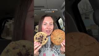 Costco vs. Crumbl Cookies 🍪 #crumbl #costcofood