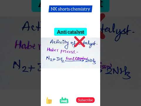 anti-catalyst, catalytic poison, surface chemistry #shorts