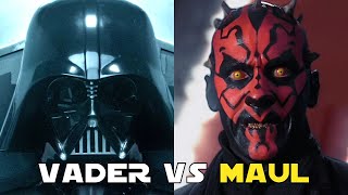 Darth Vader vs Maul - The EPIC What-If Star Wars Lightsaber Duel (Legends) #Shorts