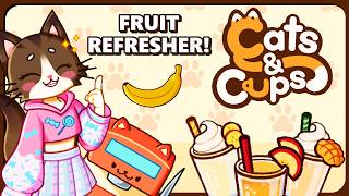 ADDING SMOOTHIES TO MY COZY CAFE MENU! Cats & Cups