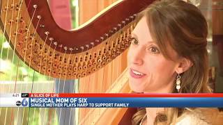 ABC6 TV Columbus Interview ~ Tiffany Envid Jones, Harpist