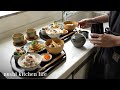 #78 A polite Japanese dining scene. Recipes using peanuts. Cook with me.