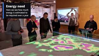 Urban data visualisation using mixed reality