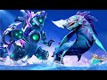 NEW MECHA SHARKJIRA vs LUMINITE SHARK (HUNGRY SHARK EVOLUTION vs WORLD)