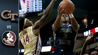 Georgia Tech vs. Florida State Basketball Highlights (2015-16)