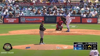 James Outman hits a Grand Slam vs. Twins