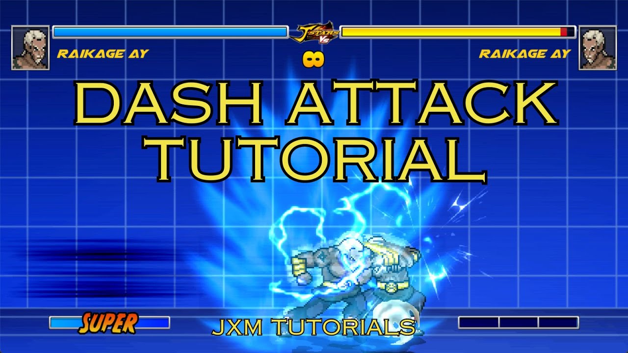 How To Create A DASH ATTACK In Mugen Using Fighter Factory Studio 3 ...