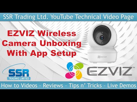 Ezviz Camera Setup With Unboxing Ty1 Youtube