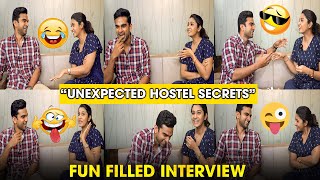 Priya Bhavani Shankar and Ashok Selvan Hostel Secrets 🤣 🤣 | Hostel Movie | Suryan FM