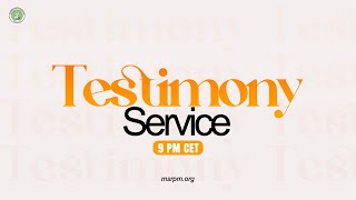 MSRPM THANKSGIVING/TESTIMONY SERVICE, 9 PM CET 25.09.2022