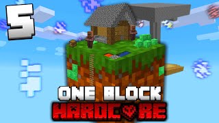 Minecraft One Block Skyblock, but it's HARDCORE! (#5)