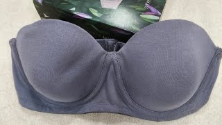 Underwired Padded Strapless Bras @BonitaThuravoor #UnderwiredBra #SiliconGripBra #StraplessBra