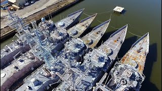 퇴역 함정의 무덤 / 미 해군의 유령 함대 (Tomb of a retired Navy ship )