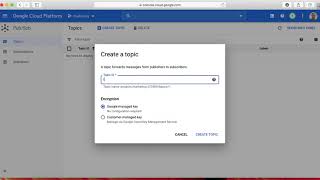 Google Cloud PubSub Java Client - Part 1