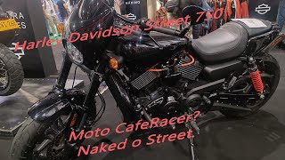 Nueva Harley Davidson 750 Street - Moto Scrambler, Naked o Cafe Racer?