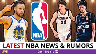 NBA Rumors Now: New NBA Mock Draft, NBA Trade Rumors Ft. Tobias Harris, OG Anunoby + Kai Sotto Draft