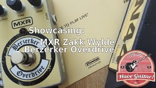 MXR Zakk Wylde Berzerker Overdrive ZW44