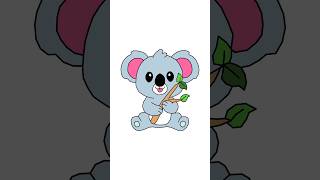 Join the Dots and Color a Cute Koala | Kids Fun Art | Connect \u0026 Create